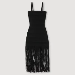 Abito Bustier Sfrangiato><noscript><img width=