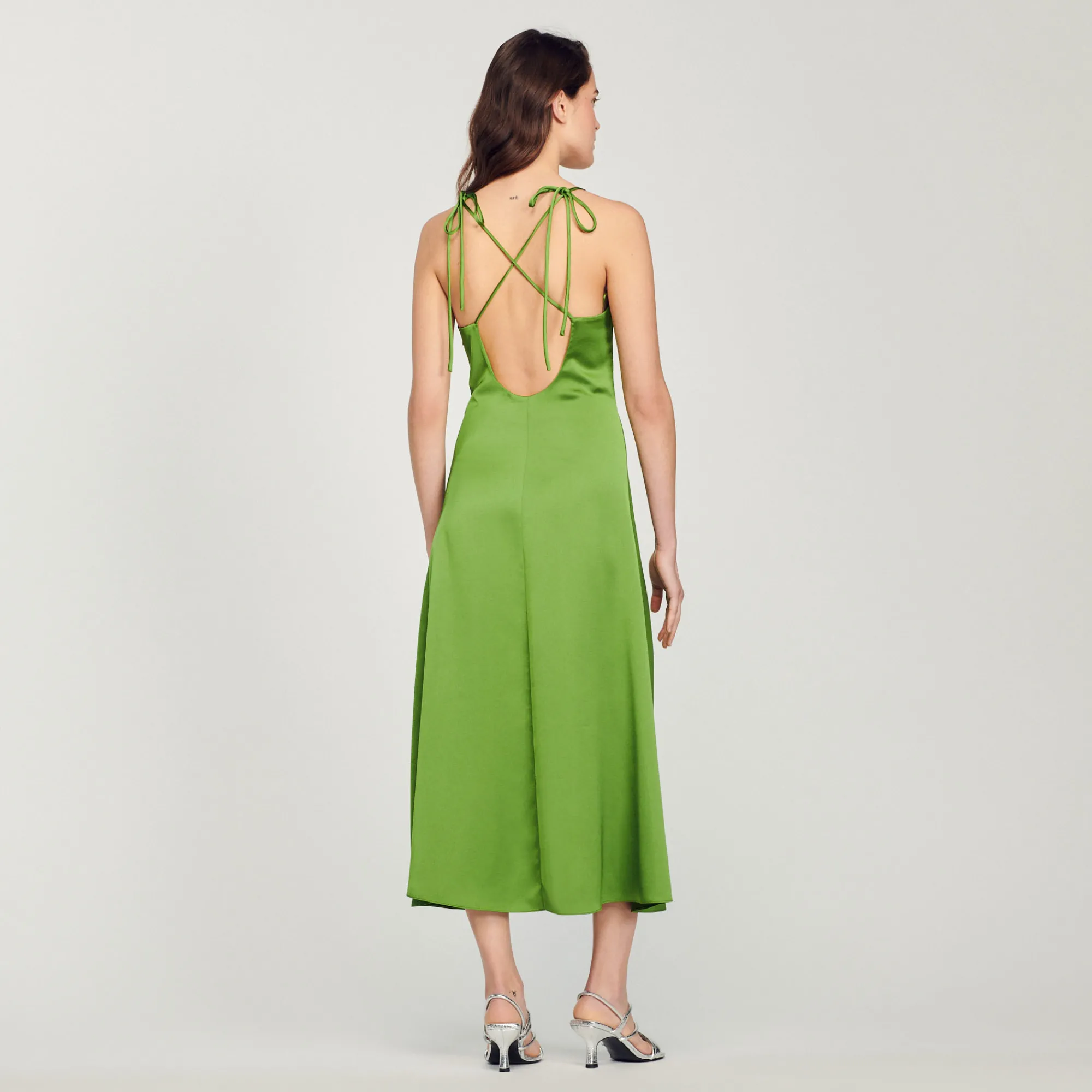 Abito Lungo Fluido>Sandro Paris Clearance