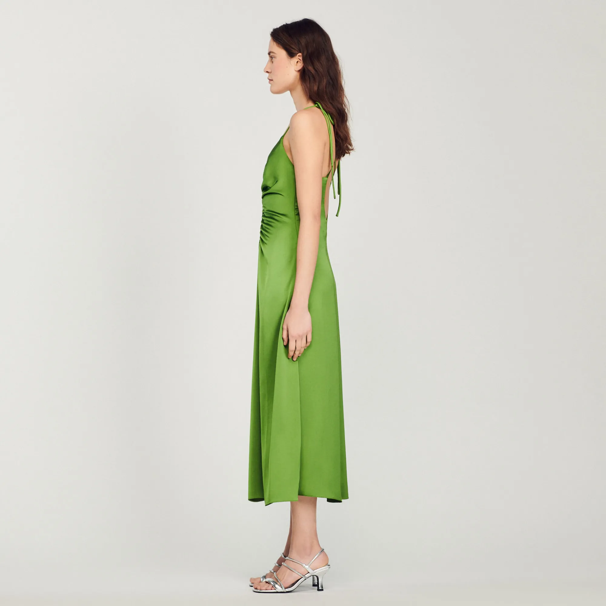 Abito Lungo Fluido>Sandro Paris Clearance