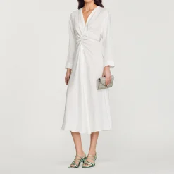 Abito Lungo Fluido>Sandro Paris Flash Sale