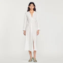 Abito Lungo Fluido>Sandro Paris Flash Sale