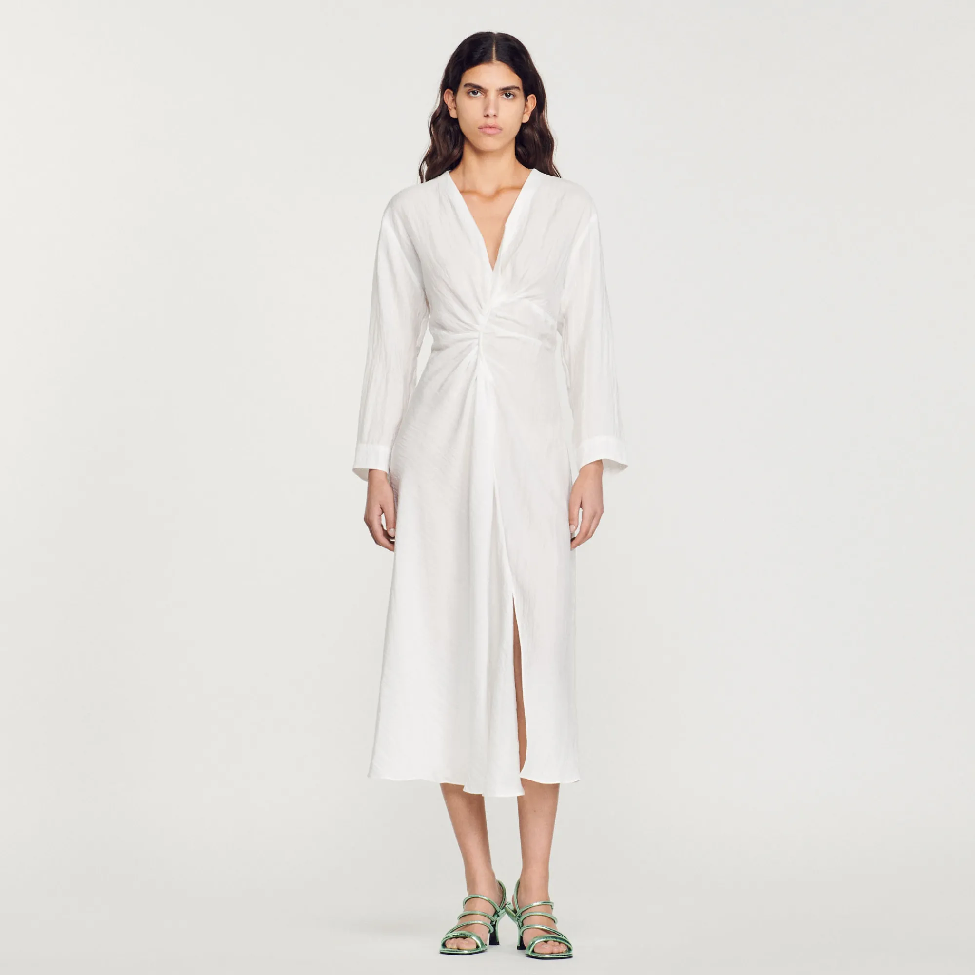 Abito Lungo Fluido>Sandro Paris Flash Sale