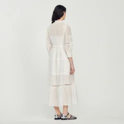 Abito Lungo In Pizzo><noscript><img width=
