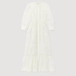 Abito Lungo In Pizzo><noscript><img width=
