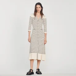 Abito Lungo Mariniere>Sandro Paris Clearance