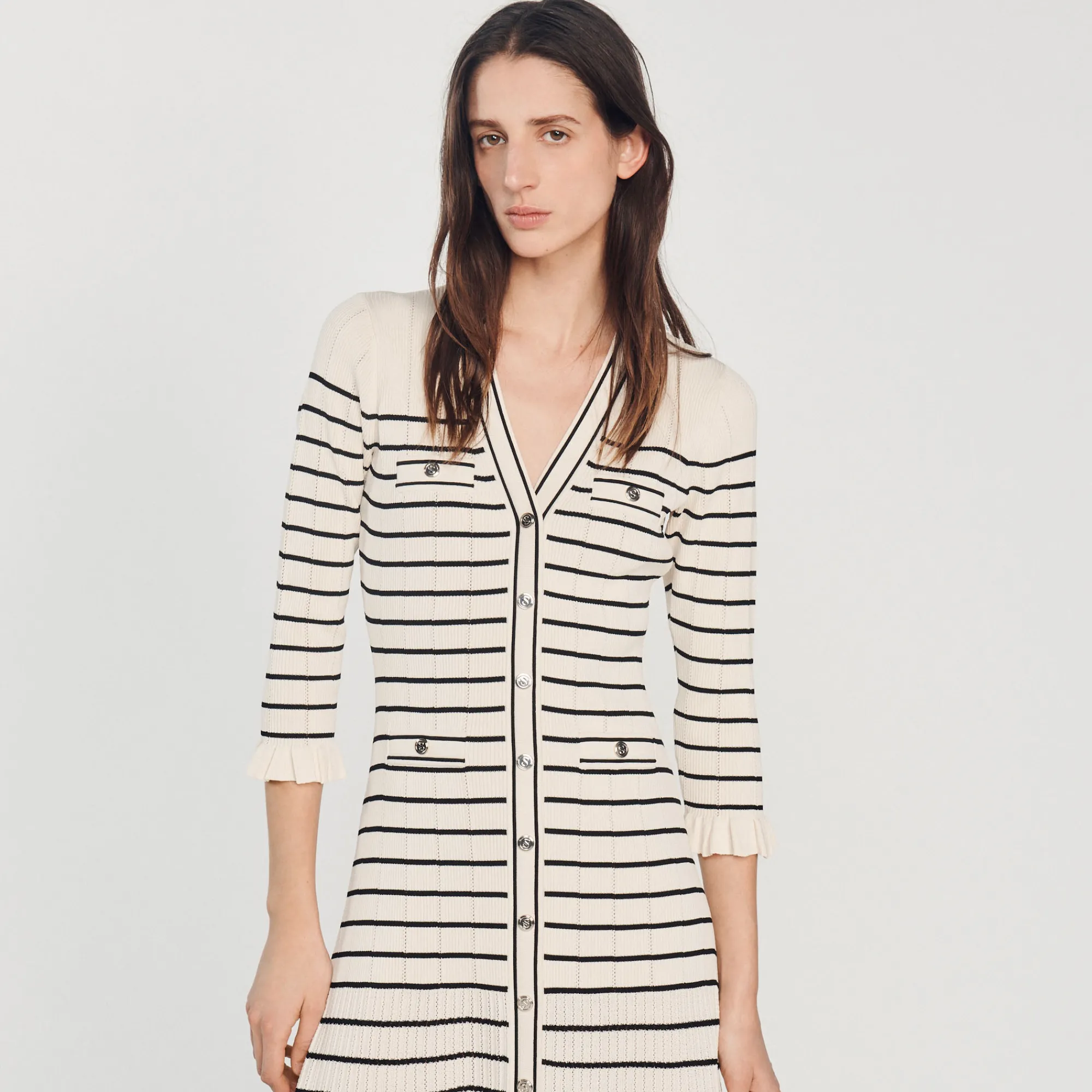 Abito Lungo Mariniere>Sandro Paris Clearance