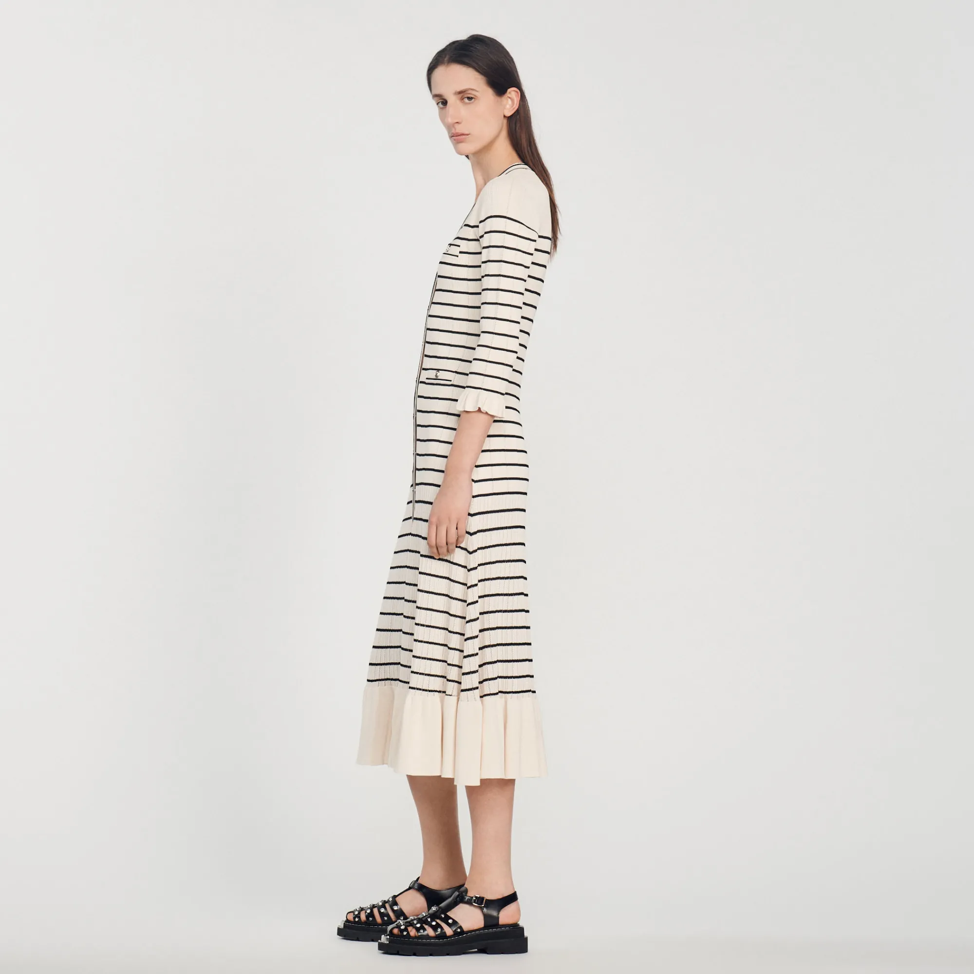 Abito Lungo Mariniere>Sandro Paris Clearance