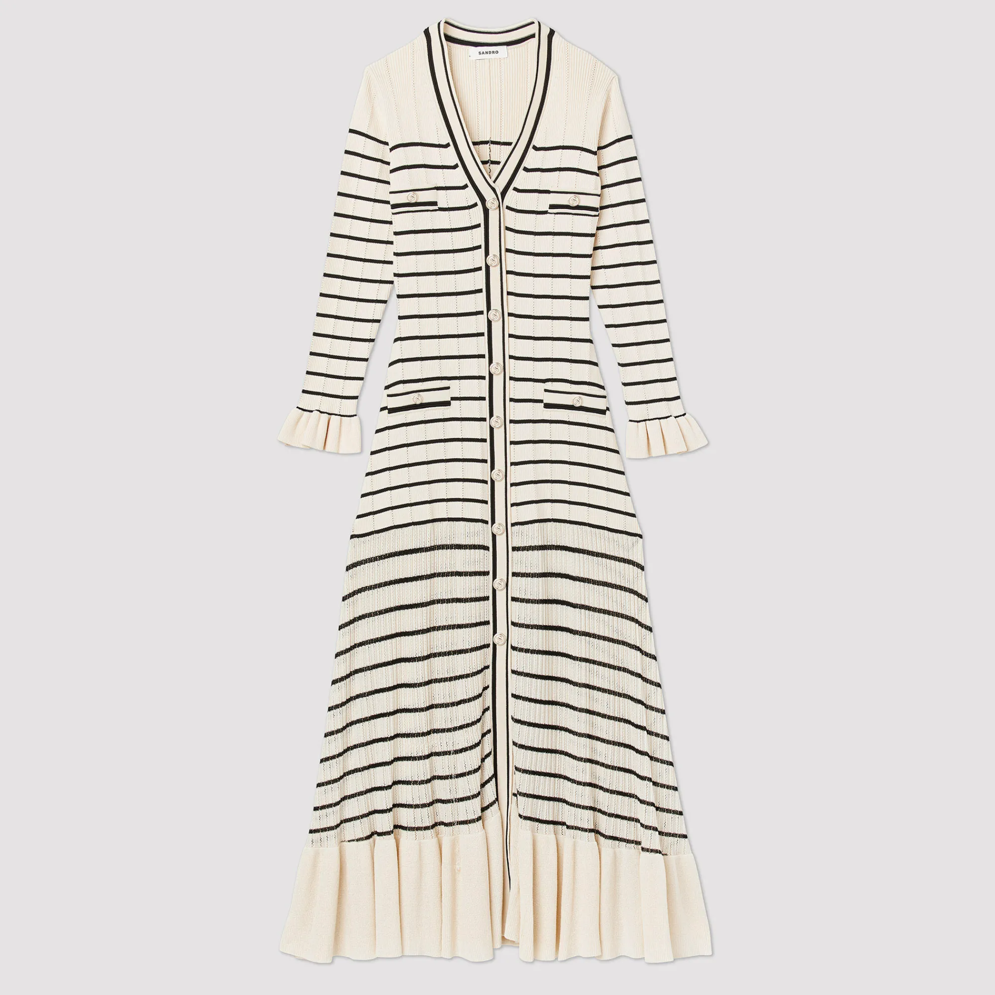 Abito Lungo Mariniere>Sandro Paris Clearance