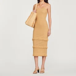 Abito Midi In Maglia>Sandro Paris Hot