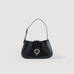 Borsa Baguette In Pelle Certificata>Sandro Paris Discount