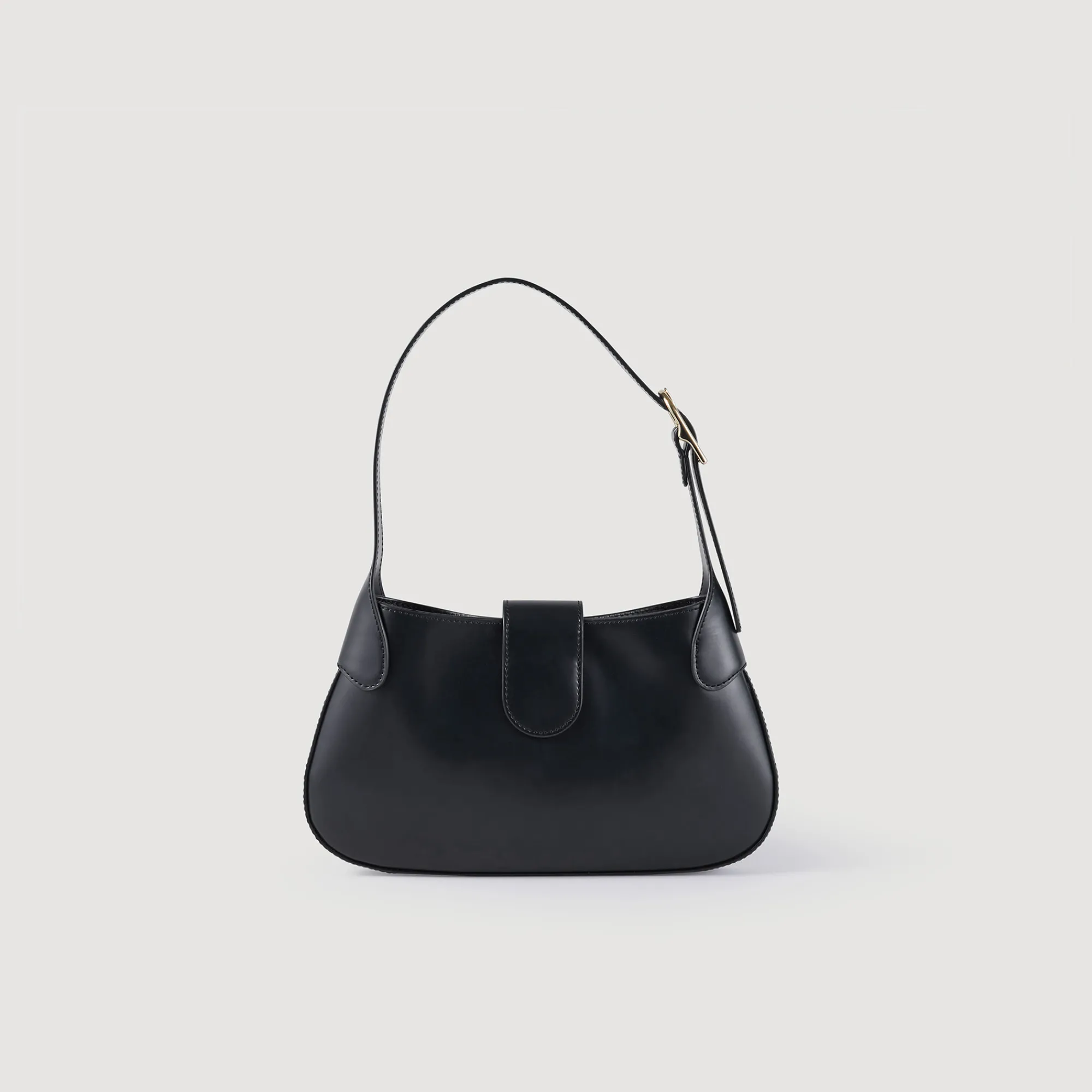 Borsa Baguette In Pelle Certificata>Sandro Paris Discount
