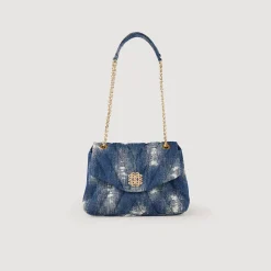 Borsa Mila In Denim Destroy>Sandro Paris Hot
