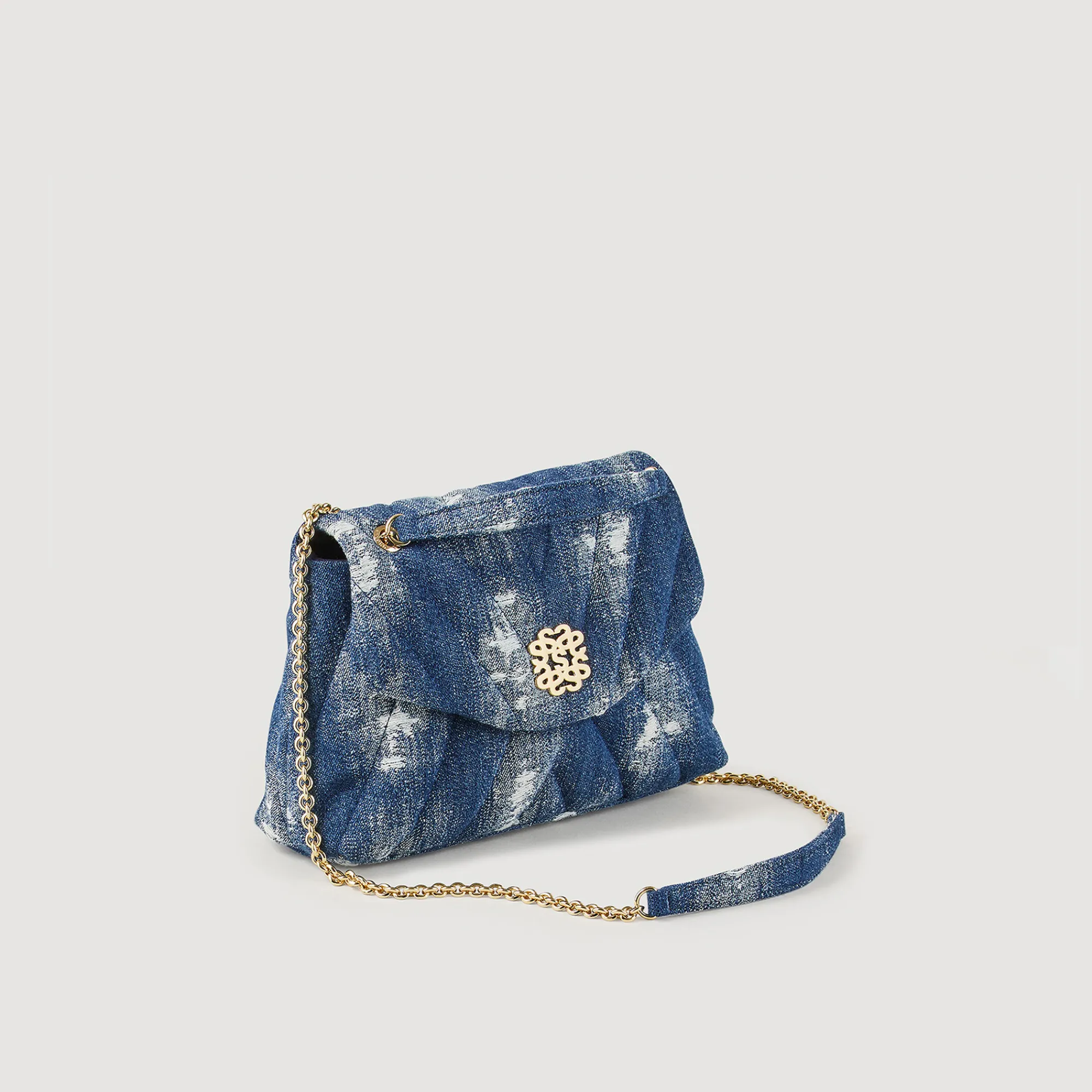 Borsa Mila In Denim Destroy>Sandro Paris Hot