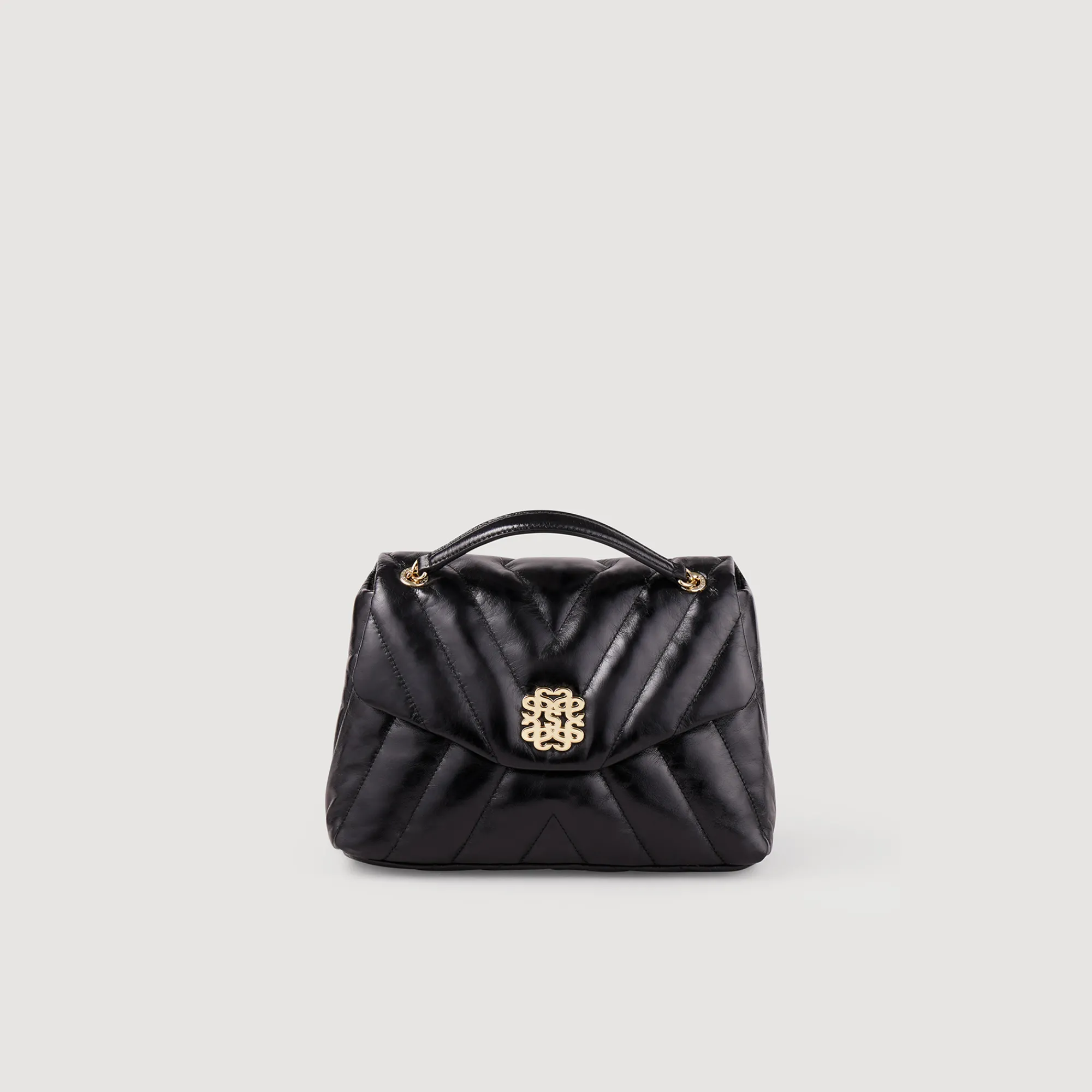 Borsa Mila In Pelle Matelasse>Sandro Paris Sale