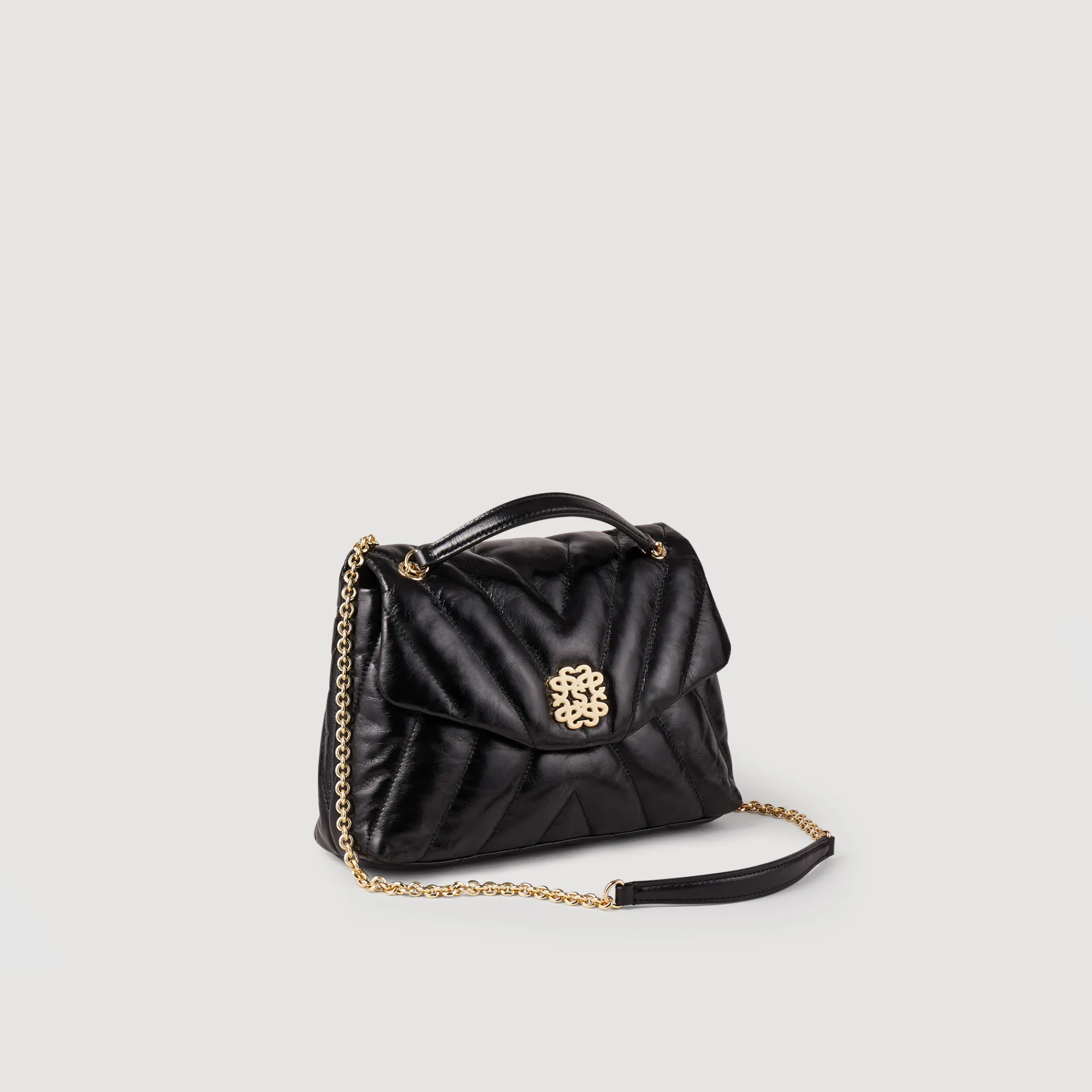 Borsa Mila In Pelle Matelasse>Sandro Paris Sale