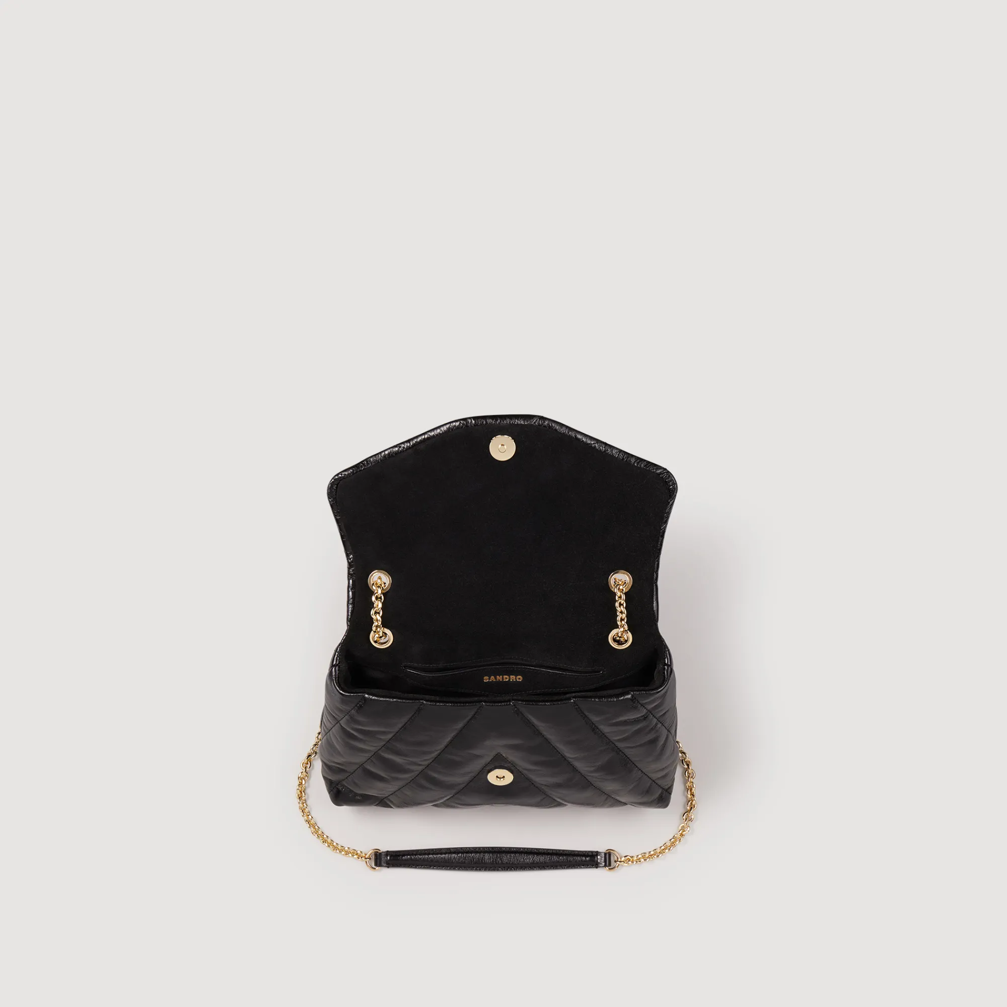 Borsa Mila In Pelle Matelasse>Sandro Paris Sale