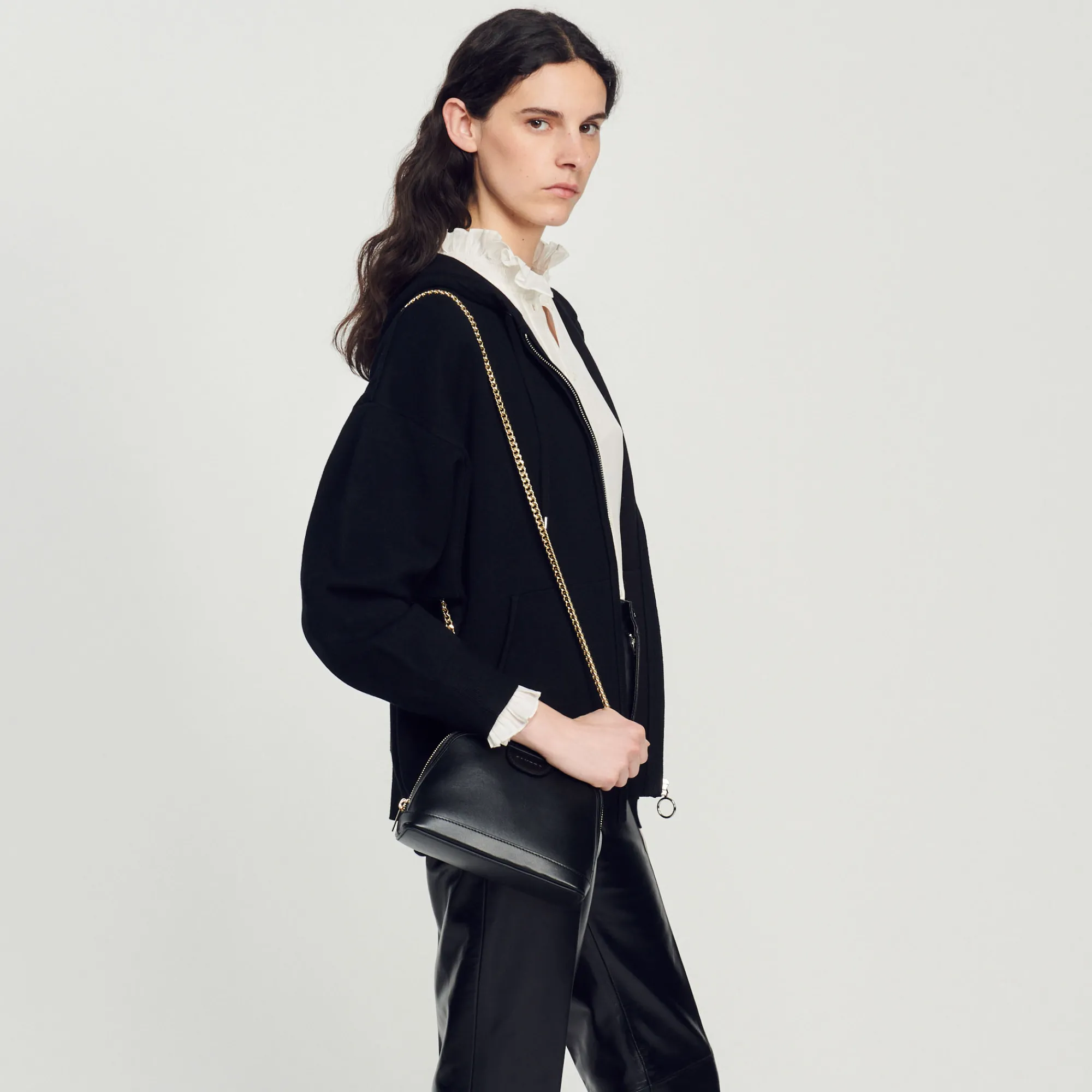 Borsa Rittah In Pelle Liscia>Sandro Paris Discount