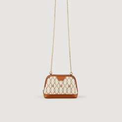 Borsa Rittah In Tessuto Monogramma>Sandro Paris Best Sale