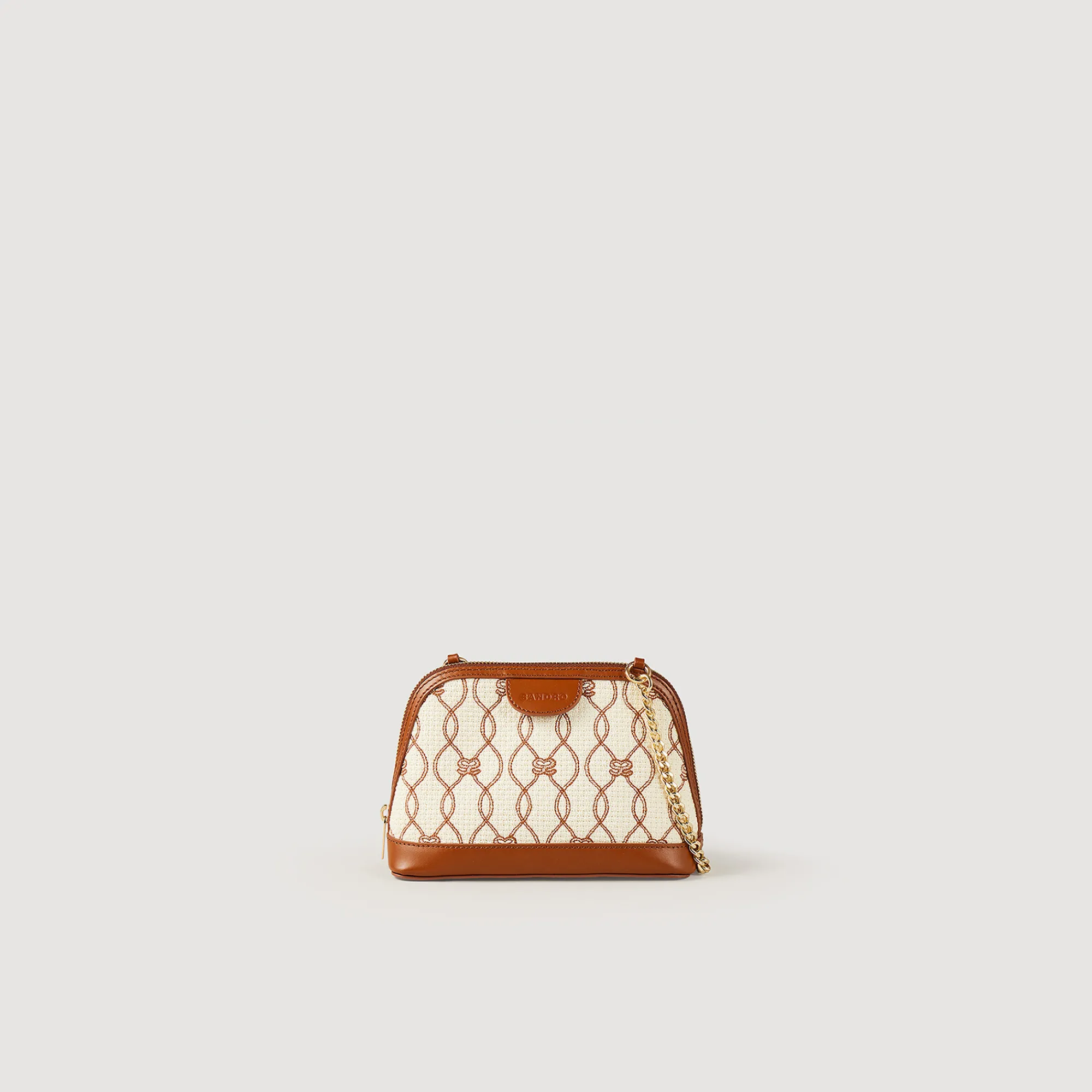 Borsa Rittah In Tessuto Monogramma>Sandro Paris Best Sale