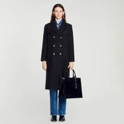 Borsa Shopping In Pelle Certificata>Sandro Paris New