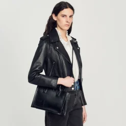 Borsa Shopping Piccola Pelle Certificata><noscript><img width=