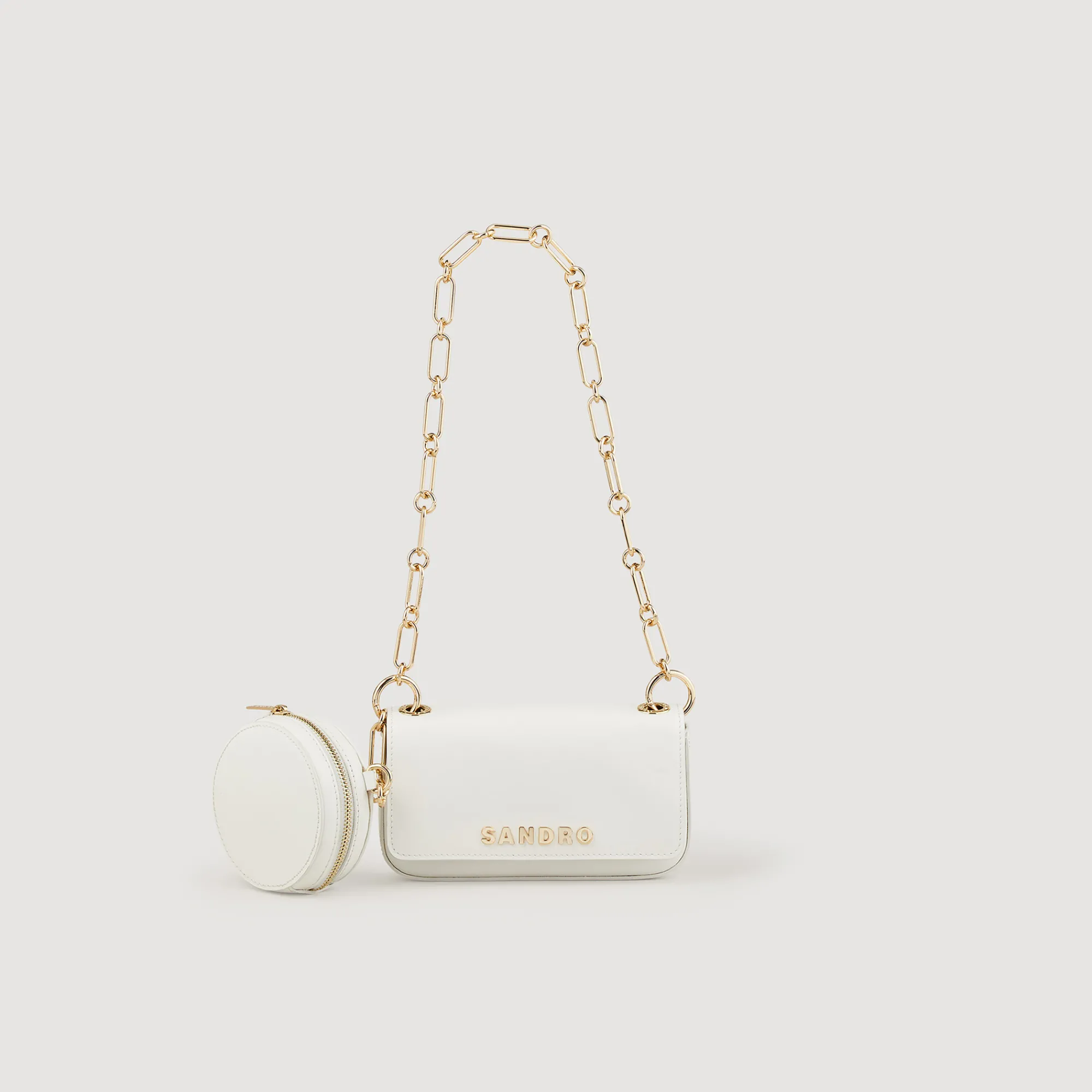 Borsa Totemo Con Tracolla A Catena>Sandro Paris Shop