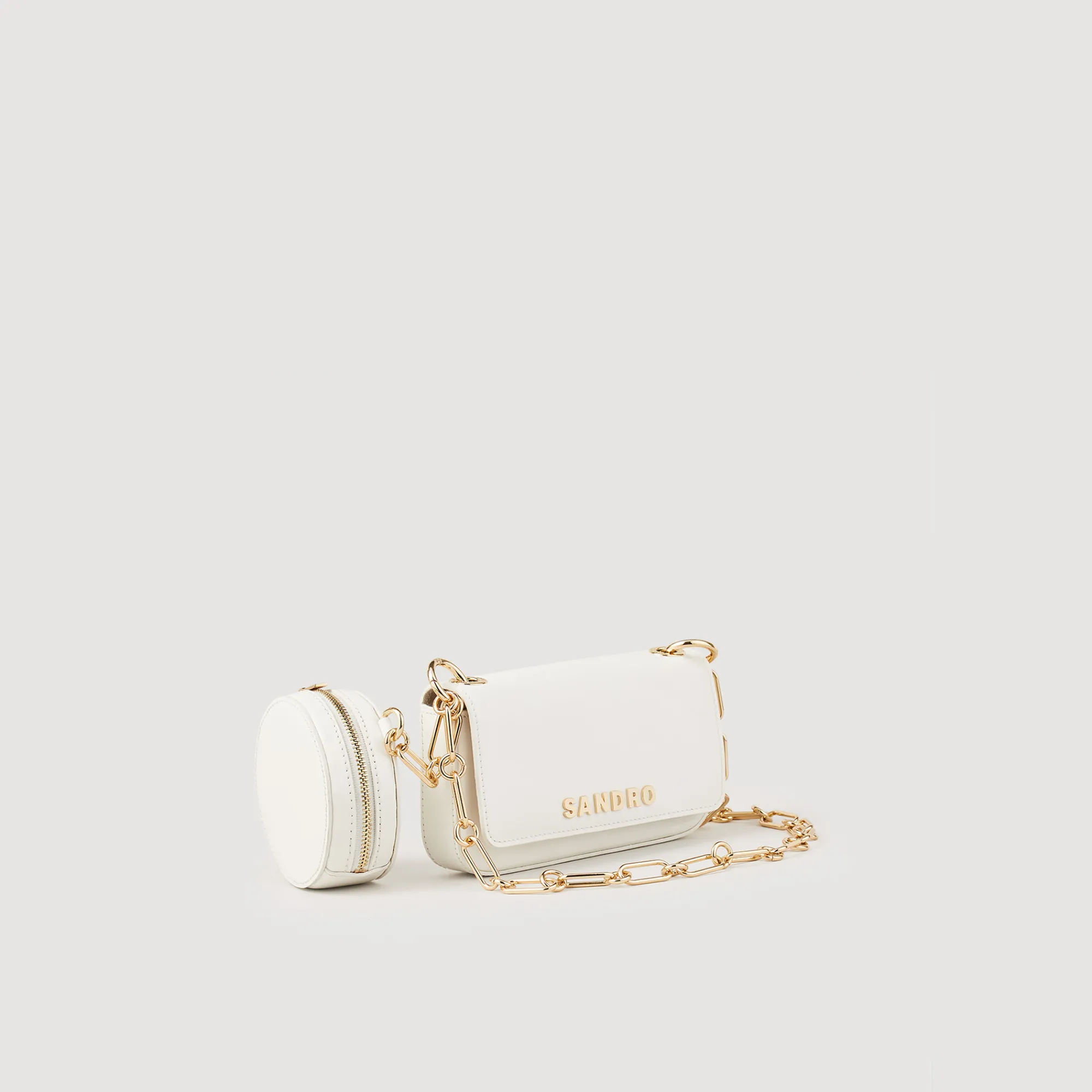 Borsa Totemo Con Tracolla A Catena>Sandro Paris Shop