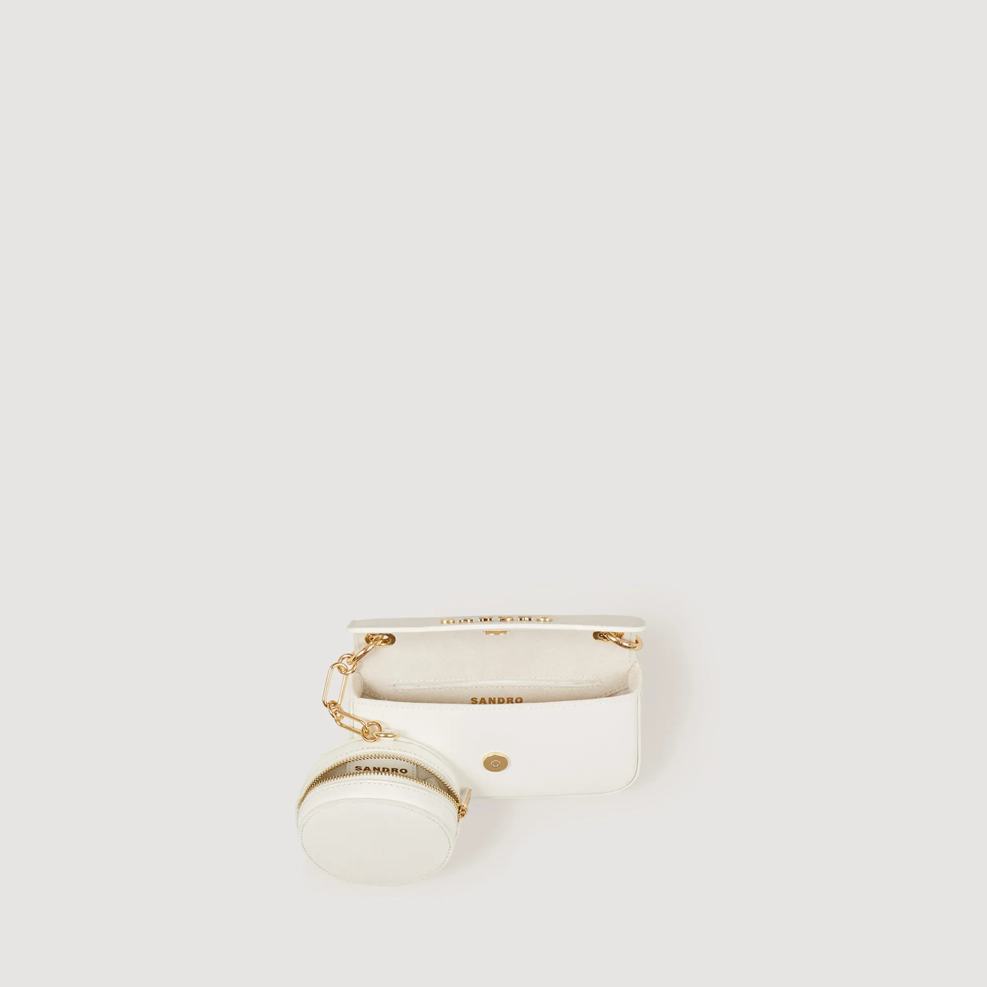 Borsa Totemo Con Tracolla A Catena>Sandro Paris Shop