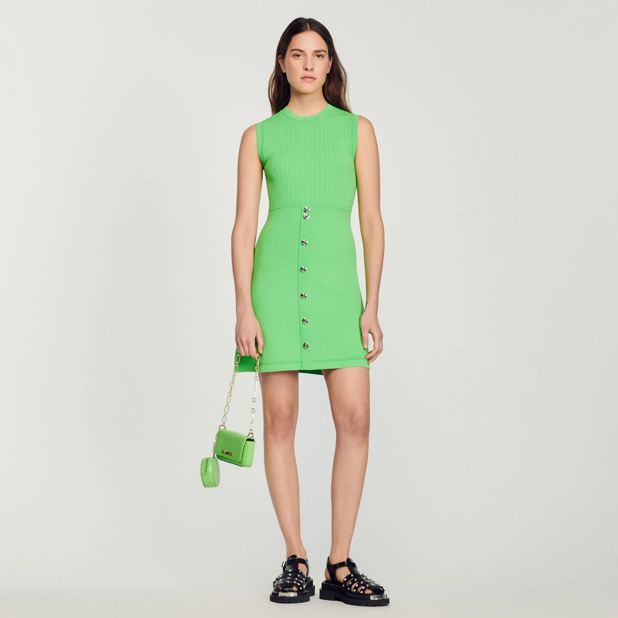 Borsa Totemo Con Tracolla A Catena>Sandro Paris Online