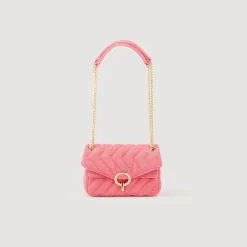 Borsa Yza In Tela Canvas>Sandro Paris Outlet