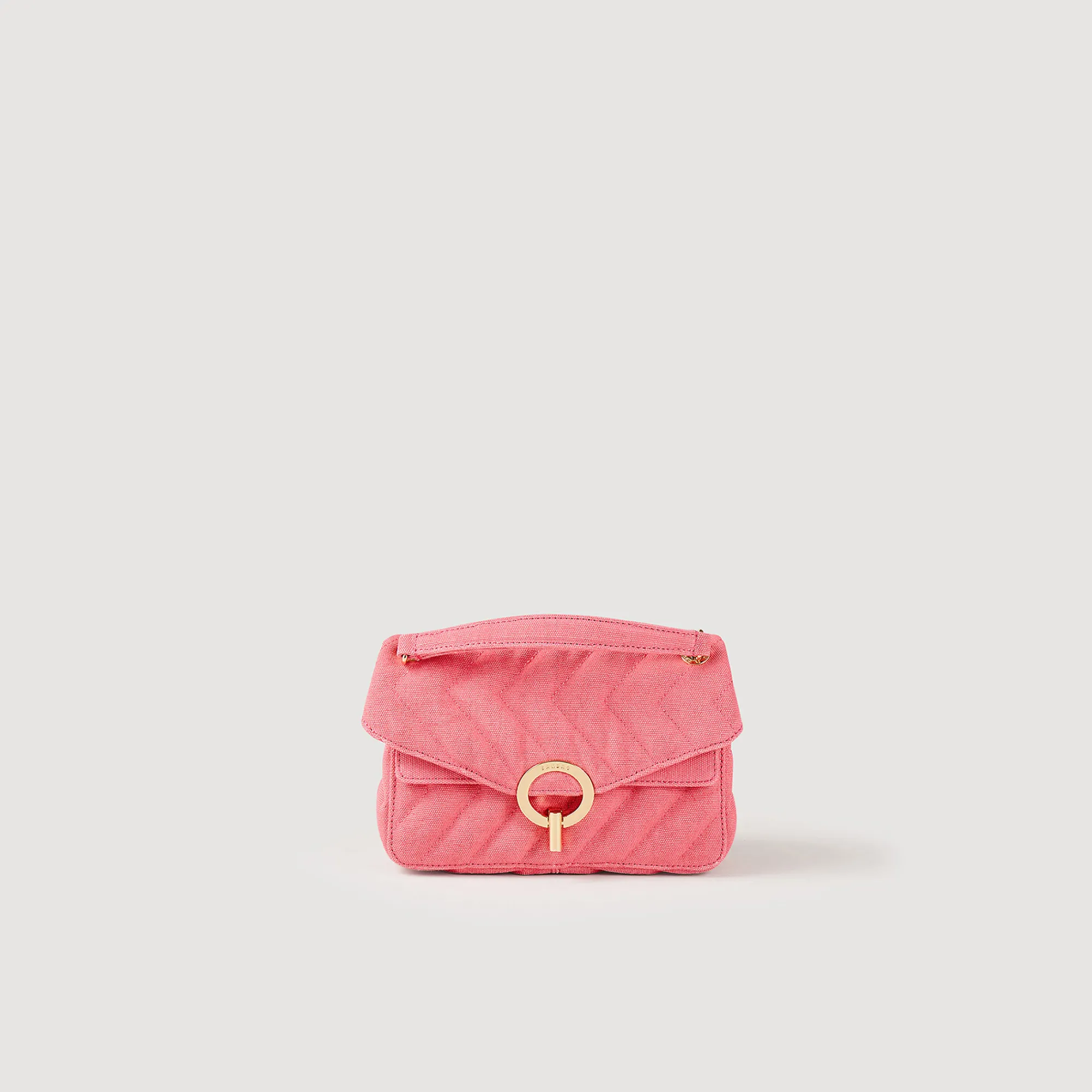 Borsa Yza In Tela Canvas>Sandro Paris Outlet
