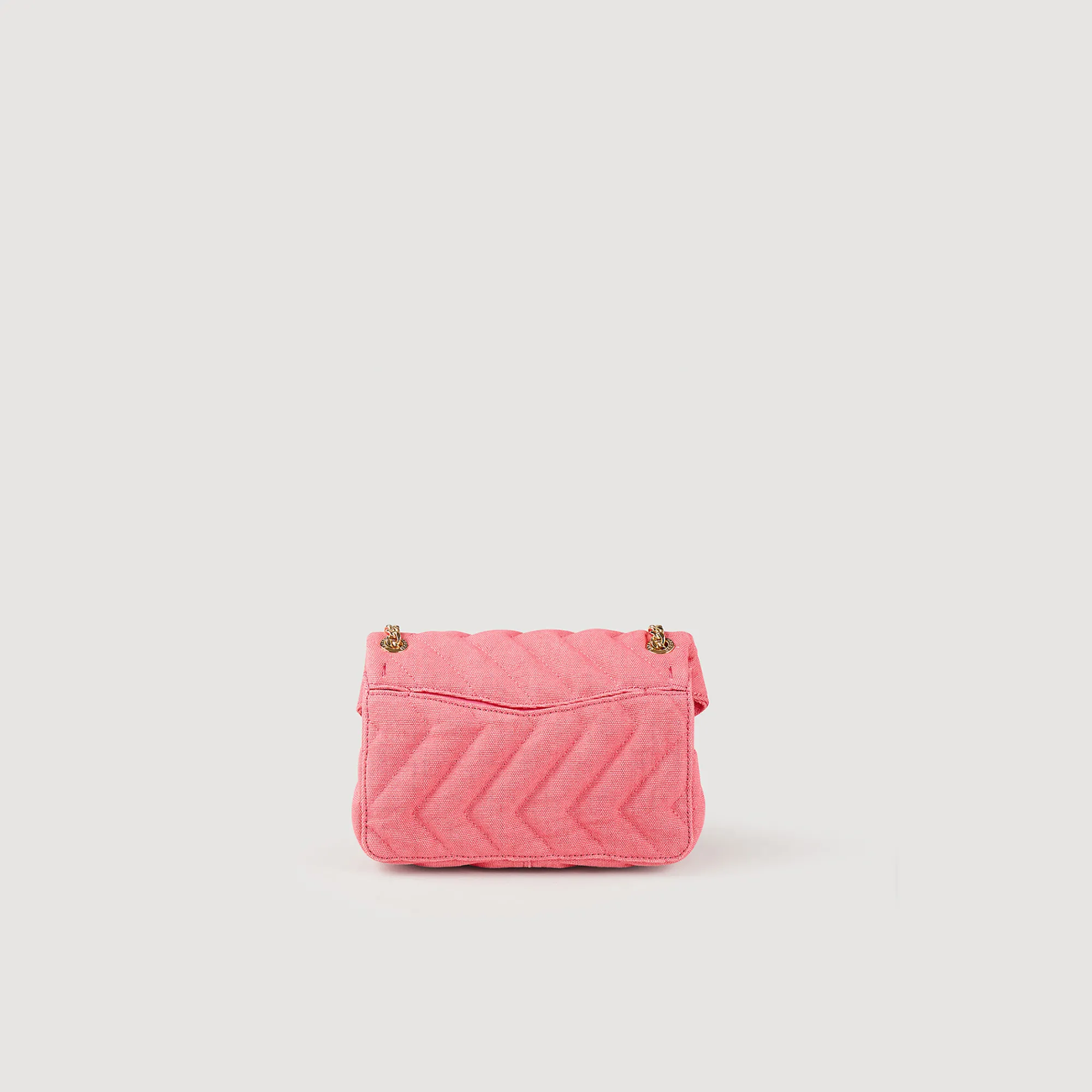 Borsa Yza In Tela Canvas>Sandro Paris Outlet