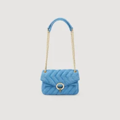 Borsa Yza In Tela Canvas>Sandro Paris Clearance