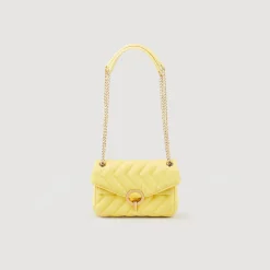 Borsa Yza In Tela Canvas>Sandro Paris Shop