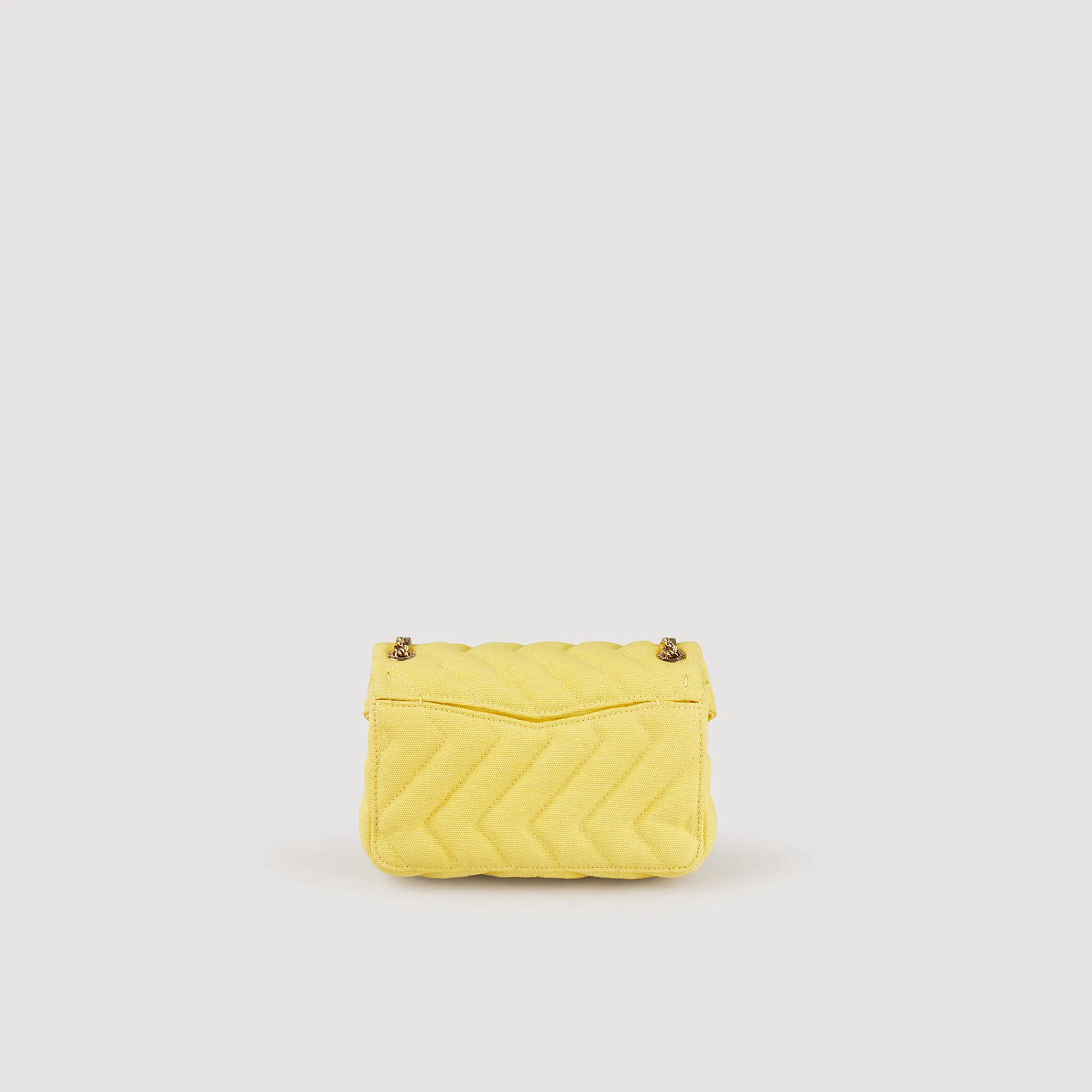 Borsa Yza In Tela Canvas>Sandro Paris Shop