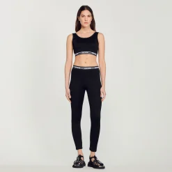 Brassiere Jacquard Doppia S>Sandro Paris Outlet