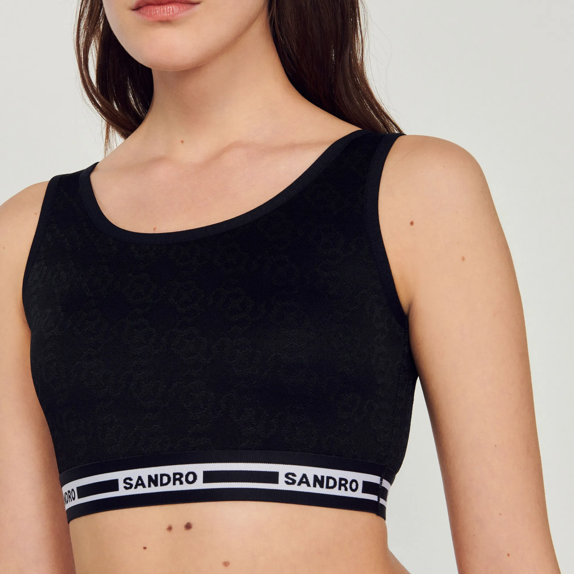Brassiere Jacquard Doppia S>Sandro Paris Outlet