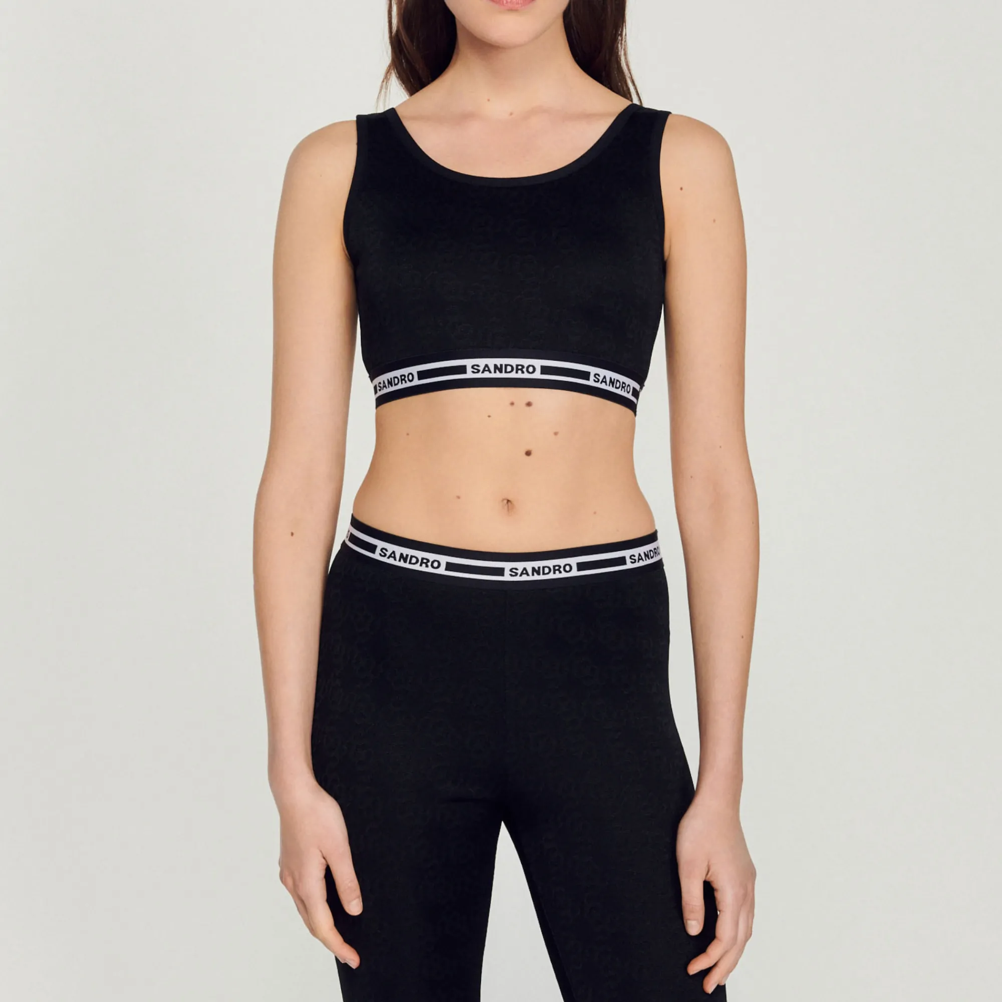 Brassiere Jacquard Doppia S>Sandro Paris Outlet