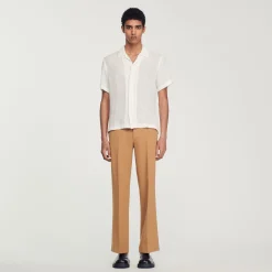 Camicia A Maniche Corte>Sandro Paris Discount