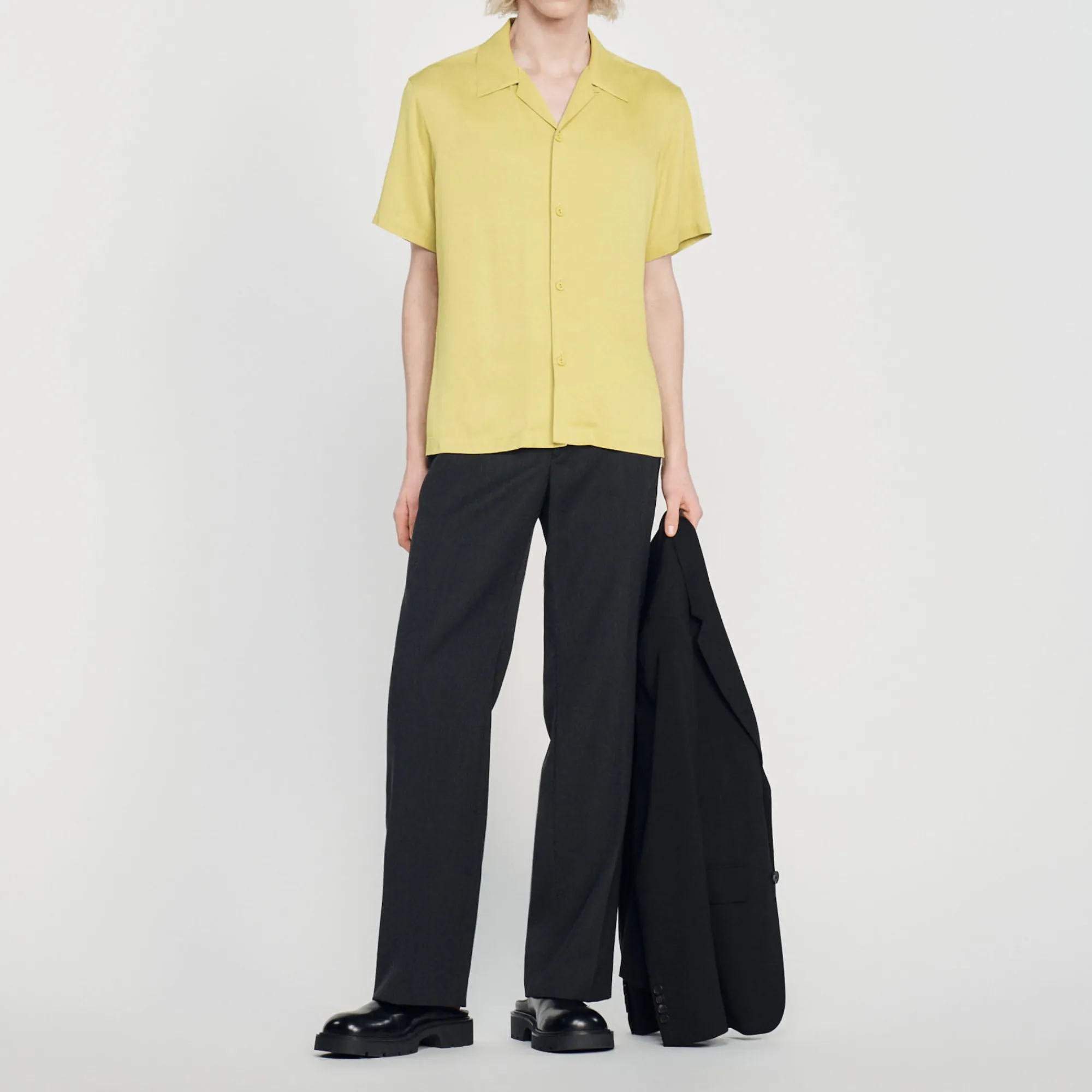 Camicia A Maniche Corte>Sandro Paris Sale