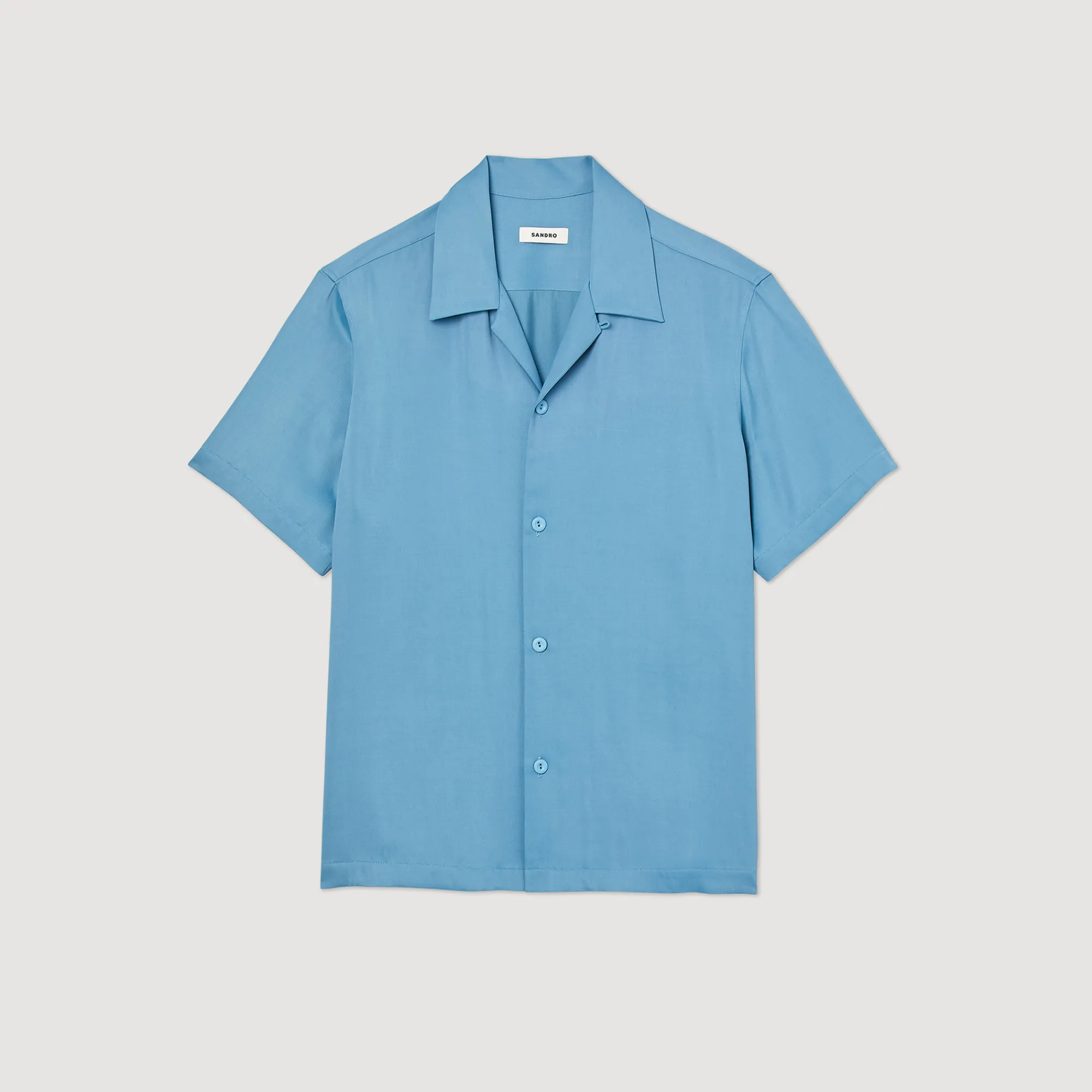 Camicia A Maniche Corte>Sandro Paris Best Sale