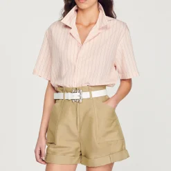 Camicia A Maniche Corte><noscript><img width=