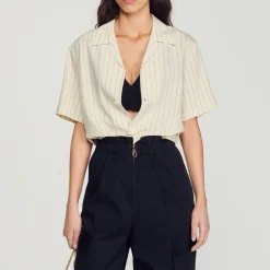 Camicia A Maniche Corte><noscript><img width=
