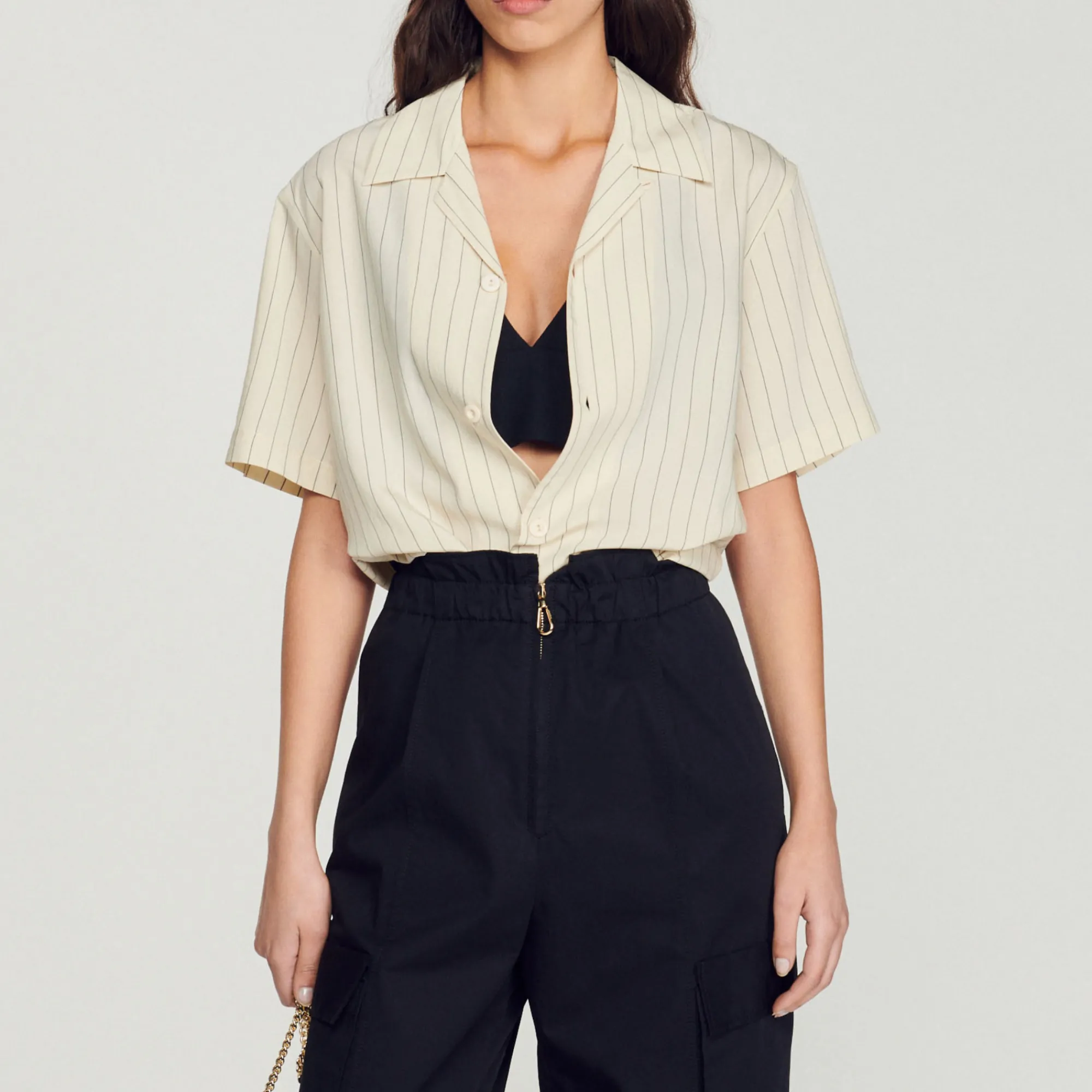 Camicia A Maniche Corte>Sandro Paris Best