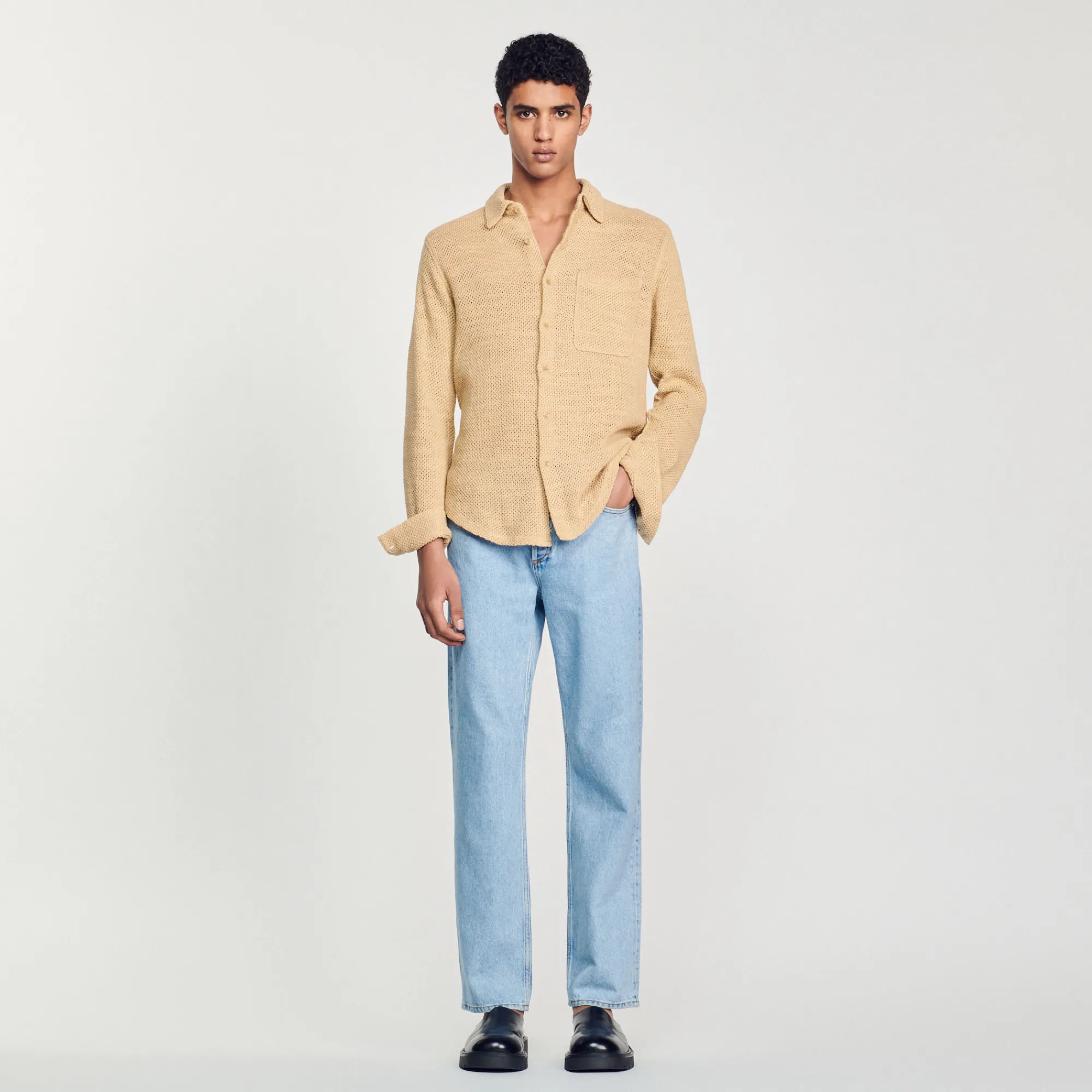 Camicia In Rete>Sandro Paris Clearance
