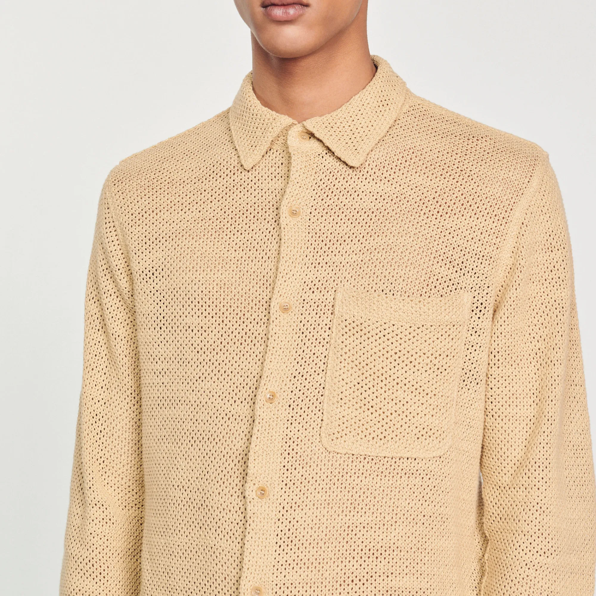 Camicia In Rete>Sandro Paris Clearance