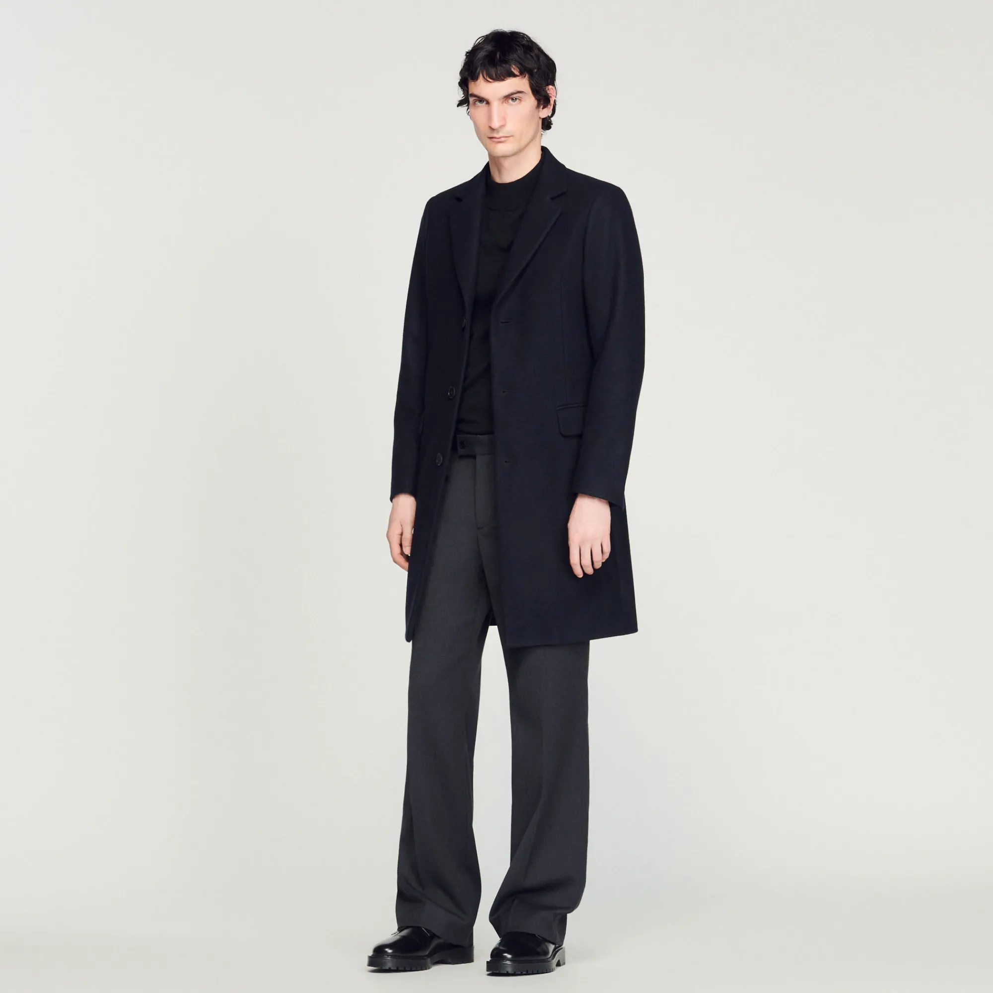 Cappotto In Lana>Sandro Paris Online