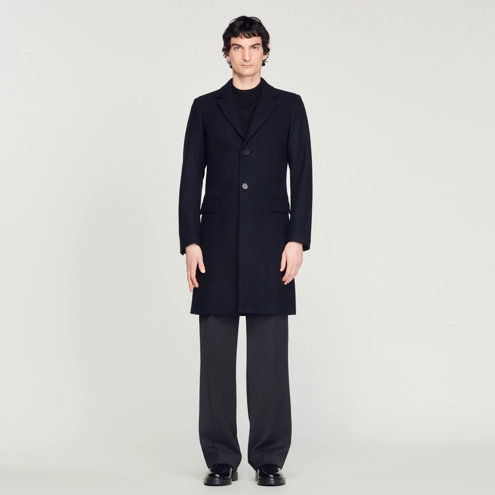 Cappotto In Lana>Sandro Paris Online