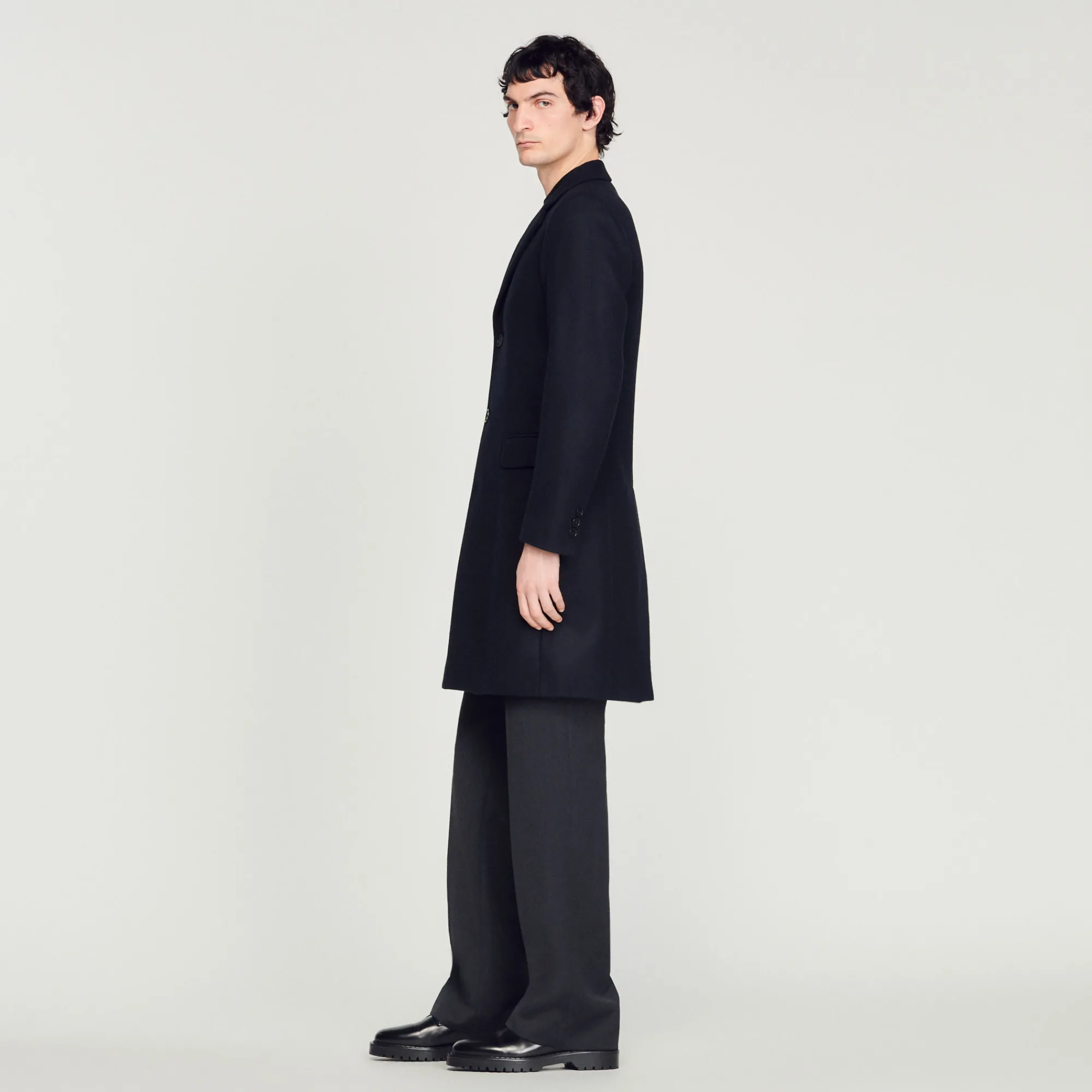 Cappotto In Lana>Sandro Paris Online