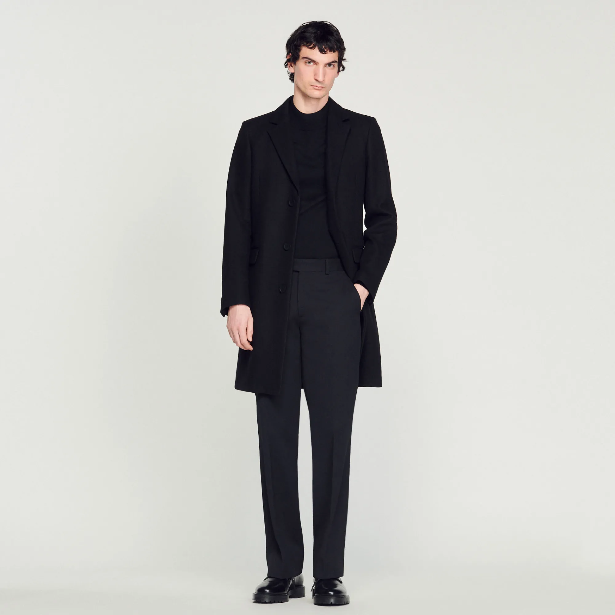 Cappotto In Lana>Sandro Paris Shop